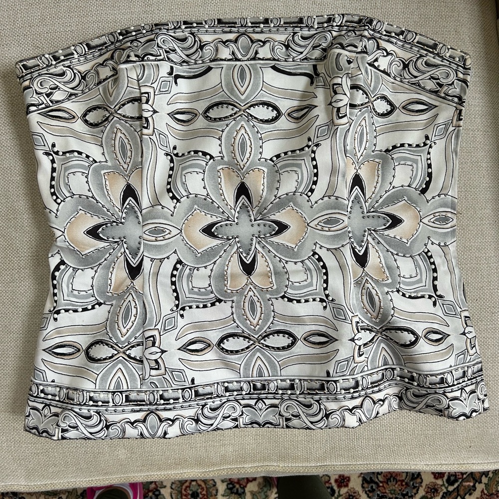 White House Black Market Beaded Bodice